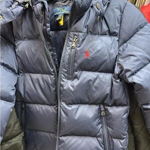 Polo by Ralph Lauren Kids Blue Puffer Jacket